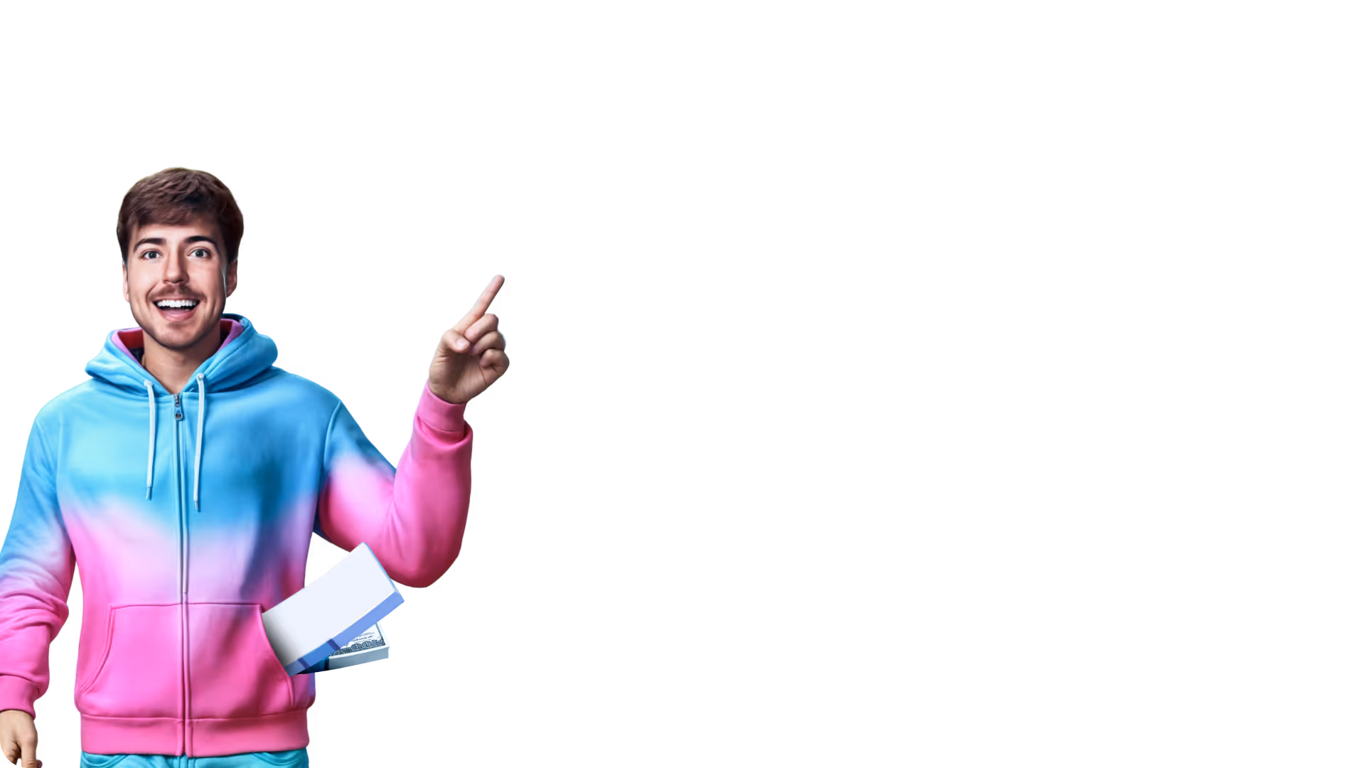 MrBeast pointing